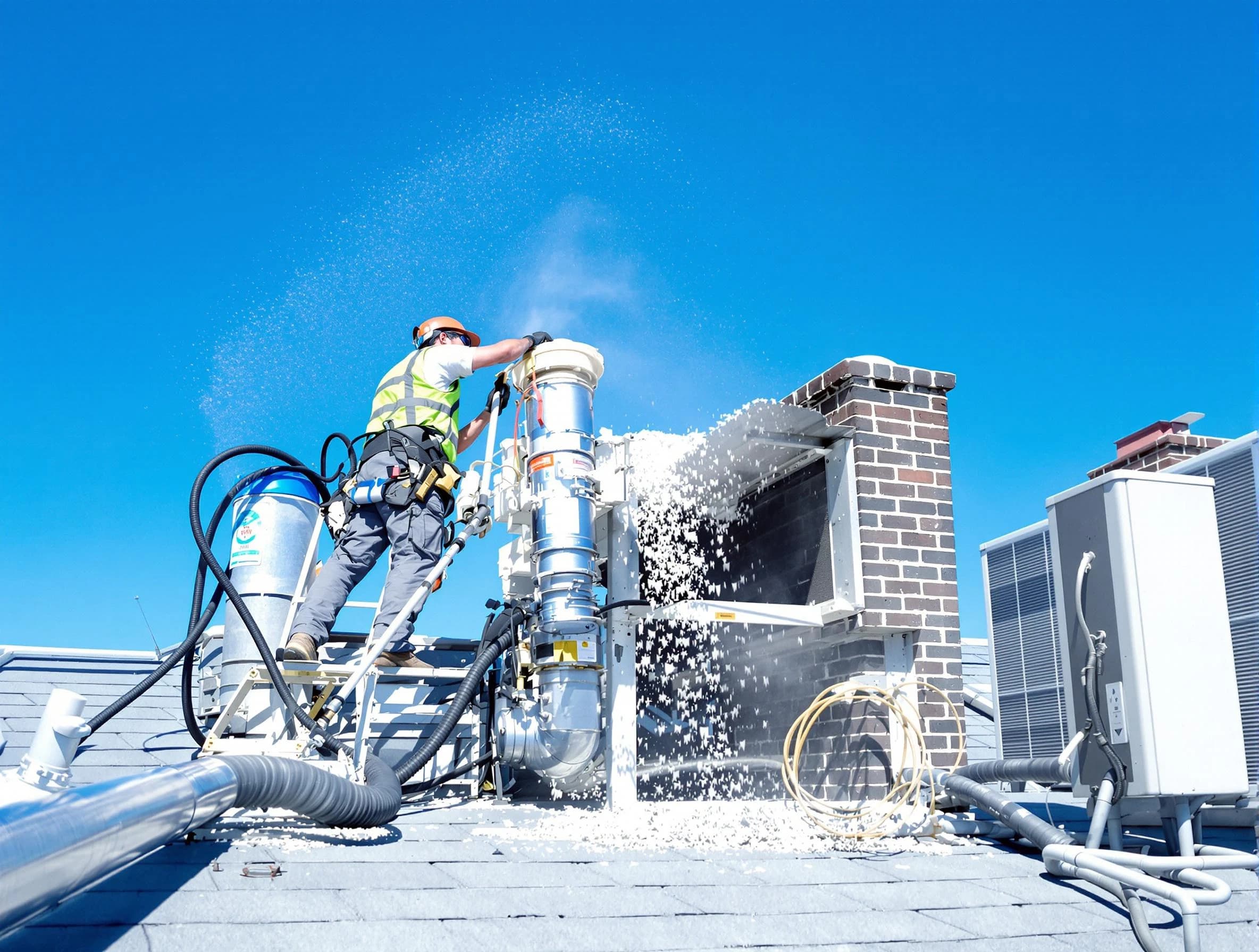 Expert roof dryer vent cleaning by West Haven Dryer Vent Cleaning in West Haven