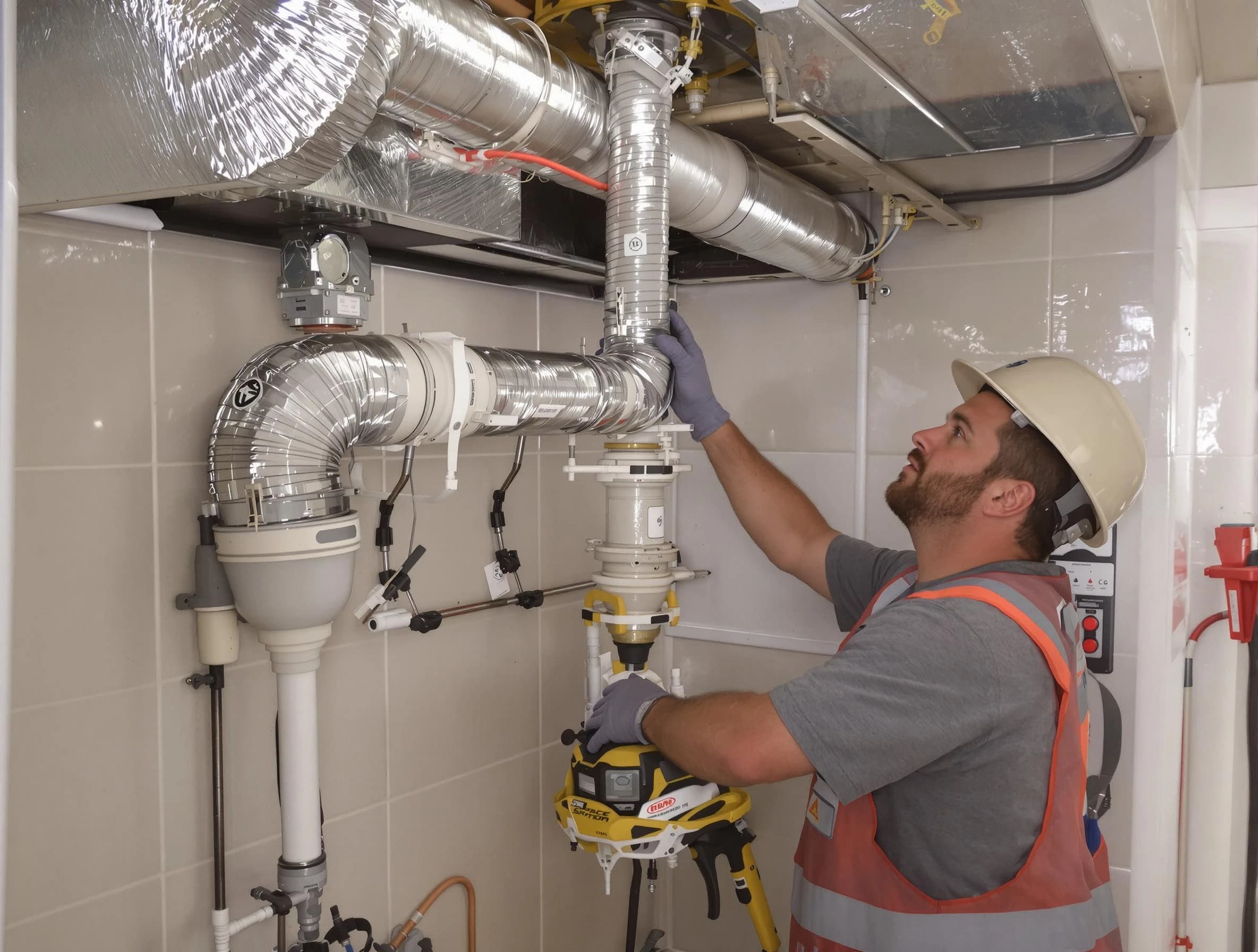 West Haven Dryer Vent Cleaning expert performing professional dryer vent repair and installation in West Haven