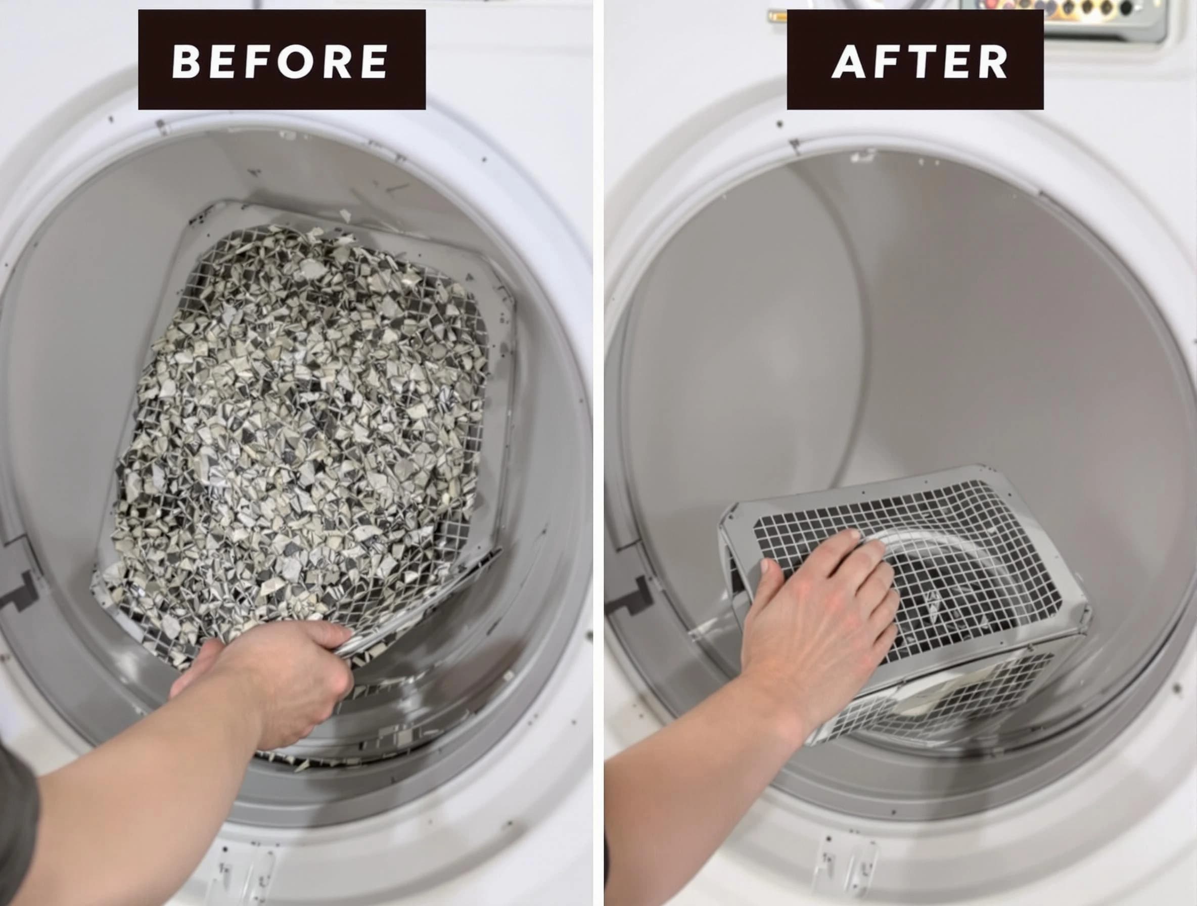 Professional lint trap cleaning by West Haven Dryer Vent Cleaning in West Haven